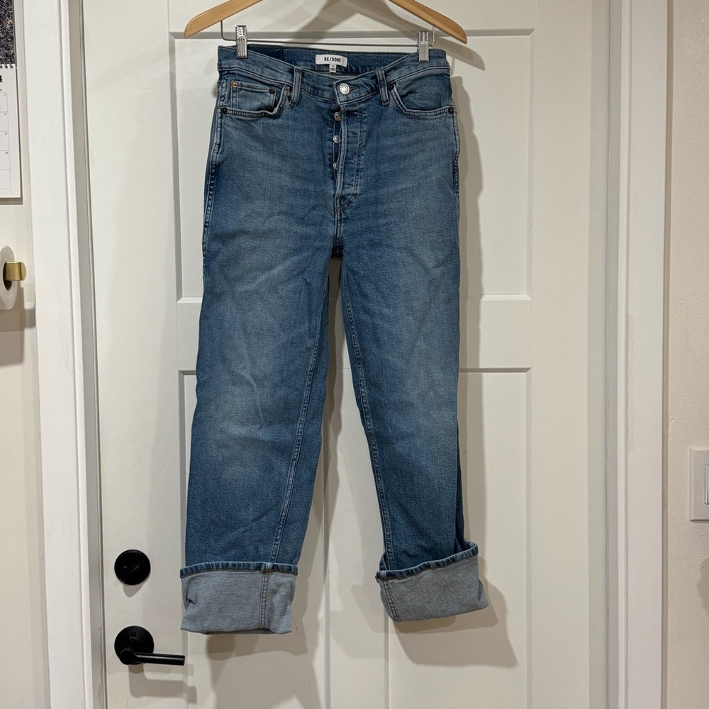 Re/Done Womens 90s High Rise Loose - Size 29